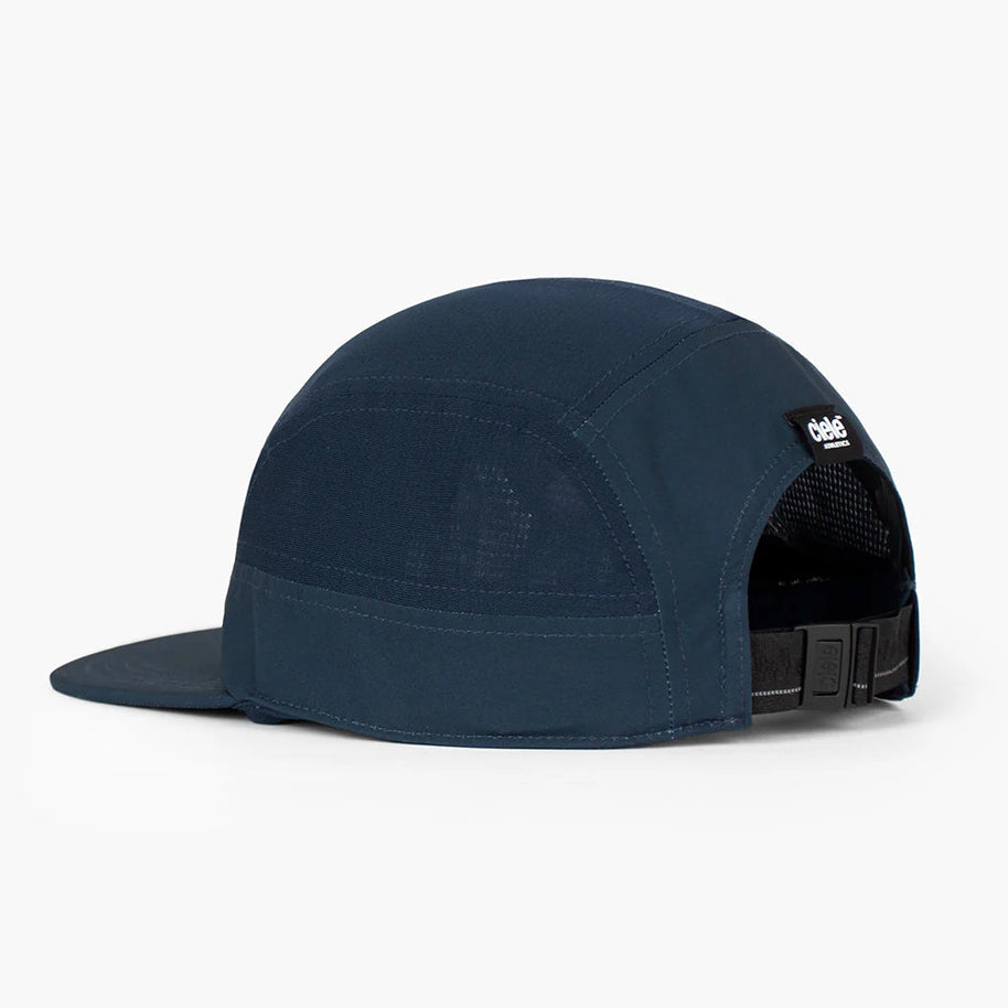 GOCap - Comp - Century by Ciele in navy blue stretch flexweave fabric with UPF 50+ protection, adjustable fit for running in Canada