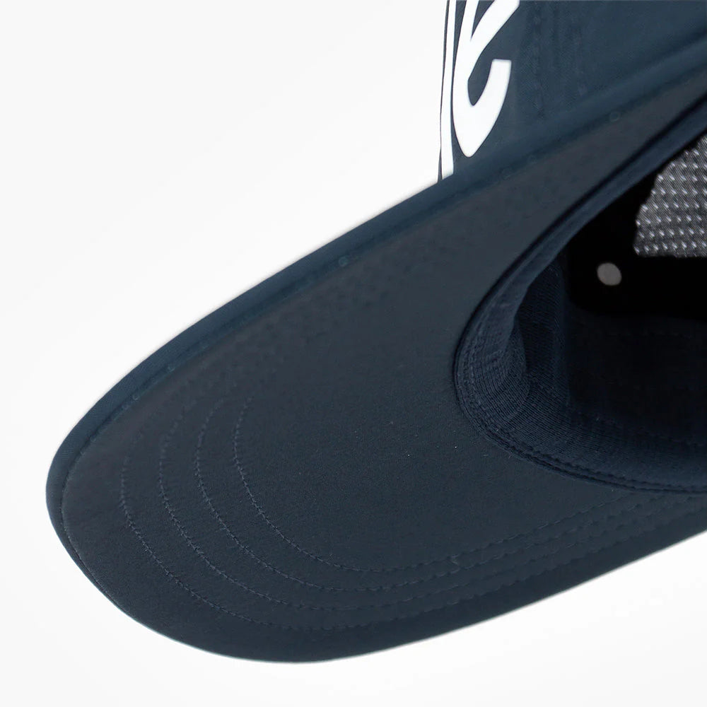 GOCap - Comp - Century by Ciele in navy blue with stretch flexweave fabric offering fitted comfort and UPF 50+ protection for running