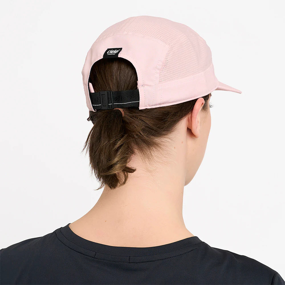 GOCap - Comp - Century by Ciele in light pink with stretch flexweave fabric and UPF 50+ protection for running and outdoor use in Canada