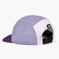 GOCap - Comp - Century by Ciele in purple and white with stretch flexweave fabric offering fitted comfort and UPF 50+ protection for running and outdoor use