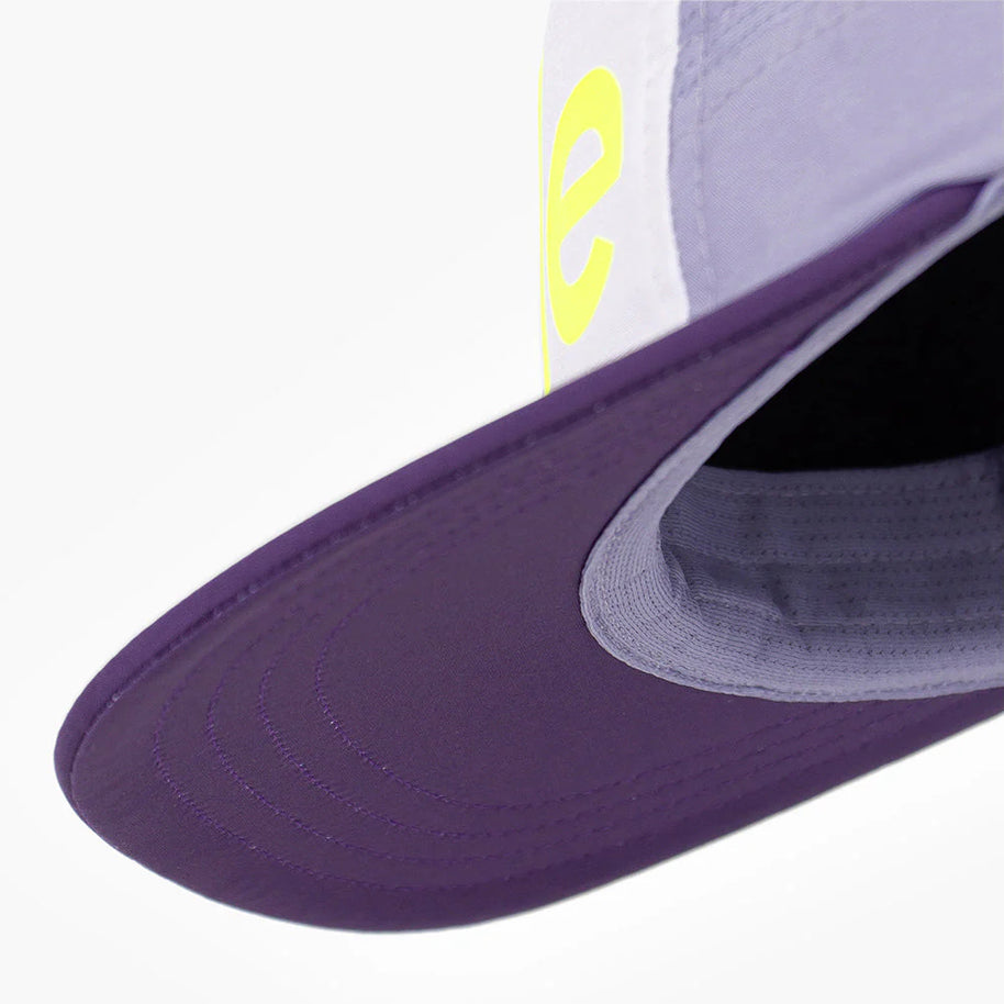 GOCap - Comp - Century by Ciele in purple and grey with stretch flexweave fabric and UPF 50+ protection for running and outdoor use in Canada