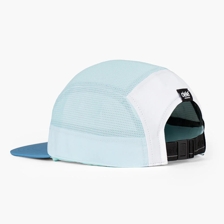 GOCap - Comp - Century by Ciele in light blue and white with stretch flexweave fabric and UPF 50+ protection for running and outdoor use in Canada