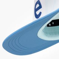 GOCap - Comp - Century by Ciele in white and blue with stretch flexweave fabric and UPF 50+ protection for running in Canada