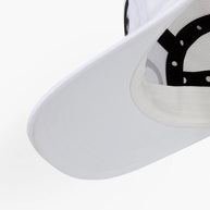 GOCap - Comp - Century by Ciele in white with stretch flexweave fabric offering fitted comfort and UPF 50+ sun protection for running