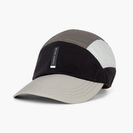 FSTCapSC - Comp - IconicVC by Ciele in grey, black, and white with flexweave fabric and UPF protection, ideal for competitive running