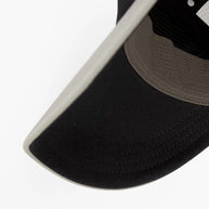 FSTCapSC - Comp - IconicVC by Ciele in black and grey low profile cap with UPF protection and flexweave fabric, ideal for running and competition
