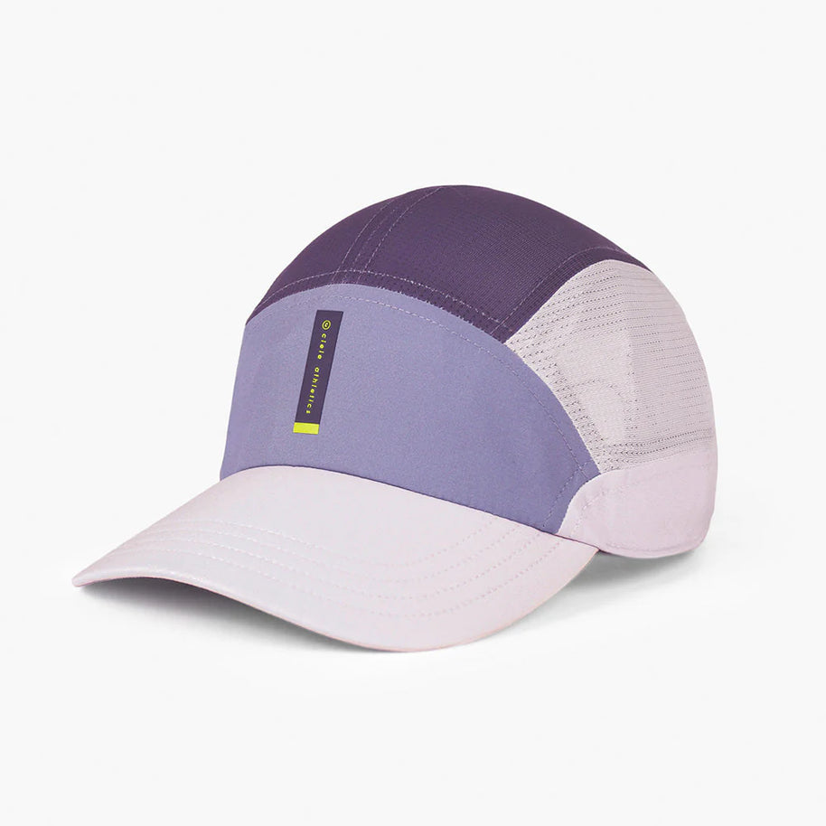 FSTCapSC - Comp - IconicVC by Ciele in purple and lavender low profile running cap with UPF protection and flexweave fabric for competition use