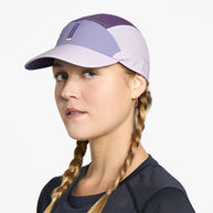 FSTCapSC - Comp - IconicVC by Ciele in purple and lavender low profile running cap with flexweave fabric and UPF protection for competition running