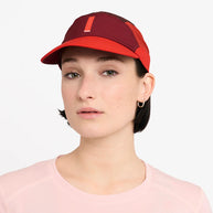 FSTCapSC - Comp - IconicVC by Ciele in red and burgundy, low profile running cap with Flexweave fabric and UPF protection for competition use