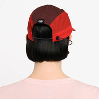 FSTCapSC - Comp - IconicVC by Ciele in red and burgundy, low profile running cap with fit-focused Flexweave and UPF protection ideal for competition