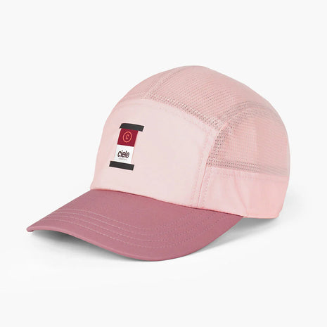GOCapSC - Comp - Ccube by Ciele in two tones of pink with reflective label, stretch flexweave fabric for fitted comfort, ideal for running