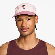 GOCapSC - Comp - Ccube by Ciele in pink and mauve with reflective label and stretch flexweave fabric for fitted comfort in running and outdoor use