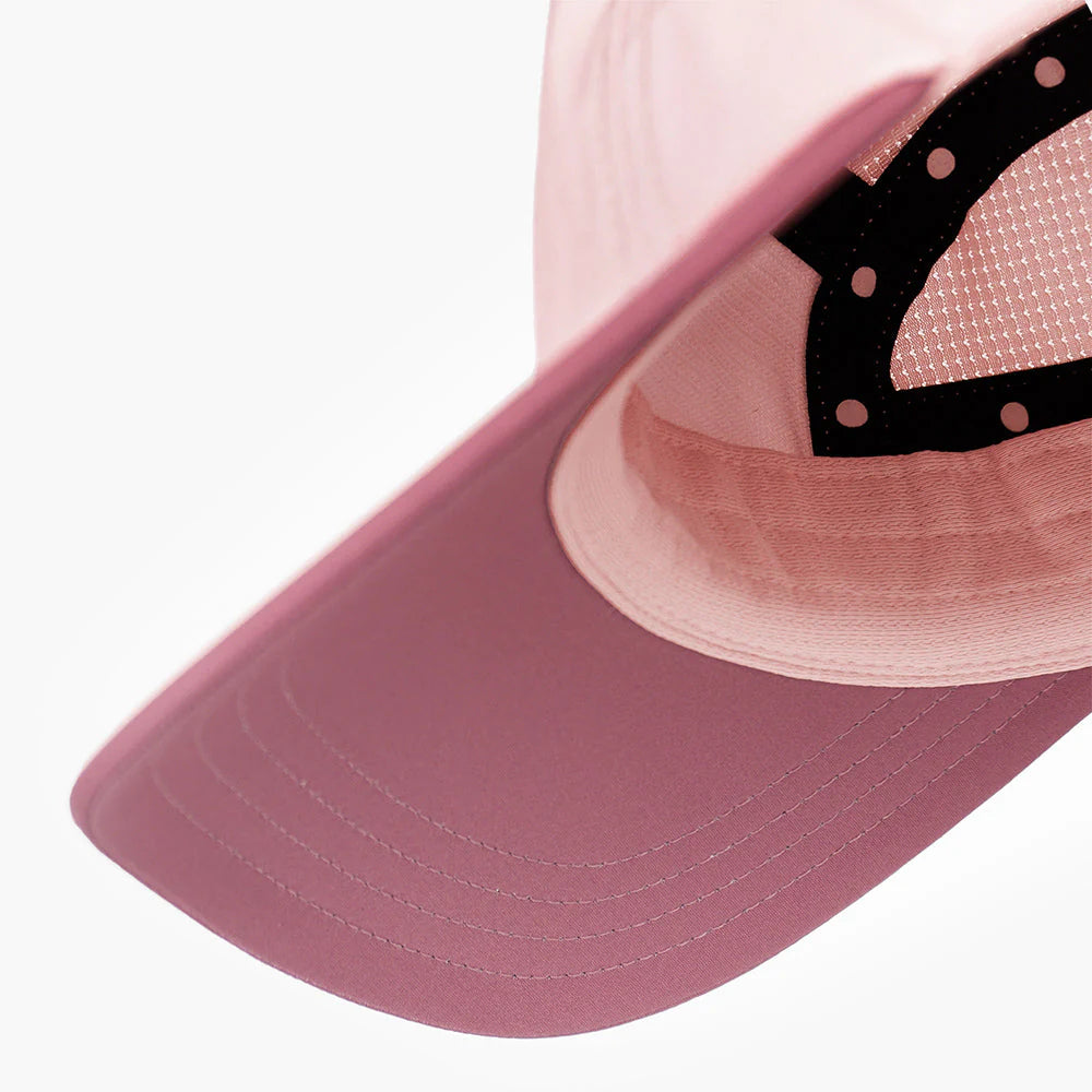 GOCapSC - Comp - Ccube by Ciele in pink with reflective label and stretch flexweave fabric for fitted comfort, ideal for running.