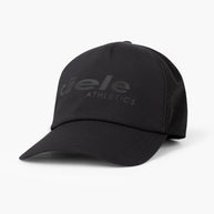 TRLCapSC - Comp - Onehundred by Ciele in black with higher crown for increased air circulation ideal for running and outdoor use