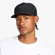 TRLCapSC - Comp - Onehundred by Ciele in black with higher crown for improved air circulation, lightweight running cap ideal for outdoor use in Canada