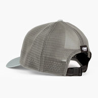 TRLCapSC - Comp - Onehundred by Ciele in grey with higher crown for air circulation, lightweight running cap designed for faster cooling and comfort