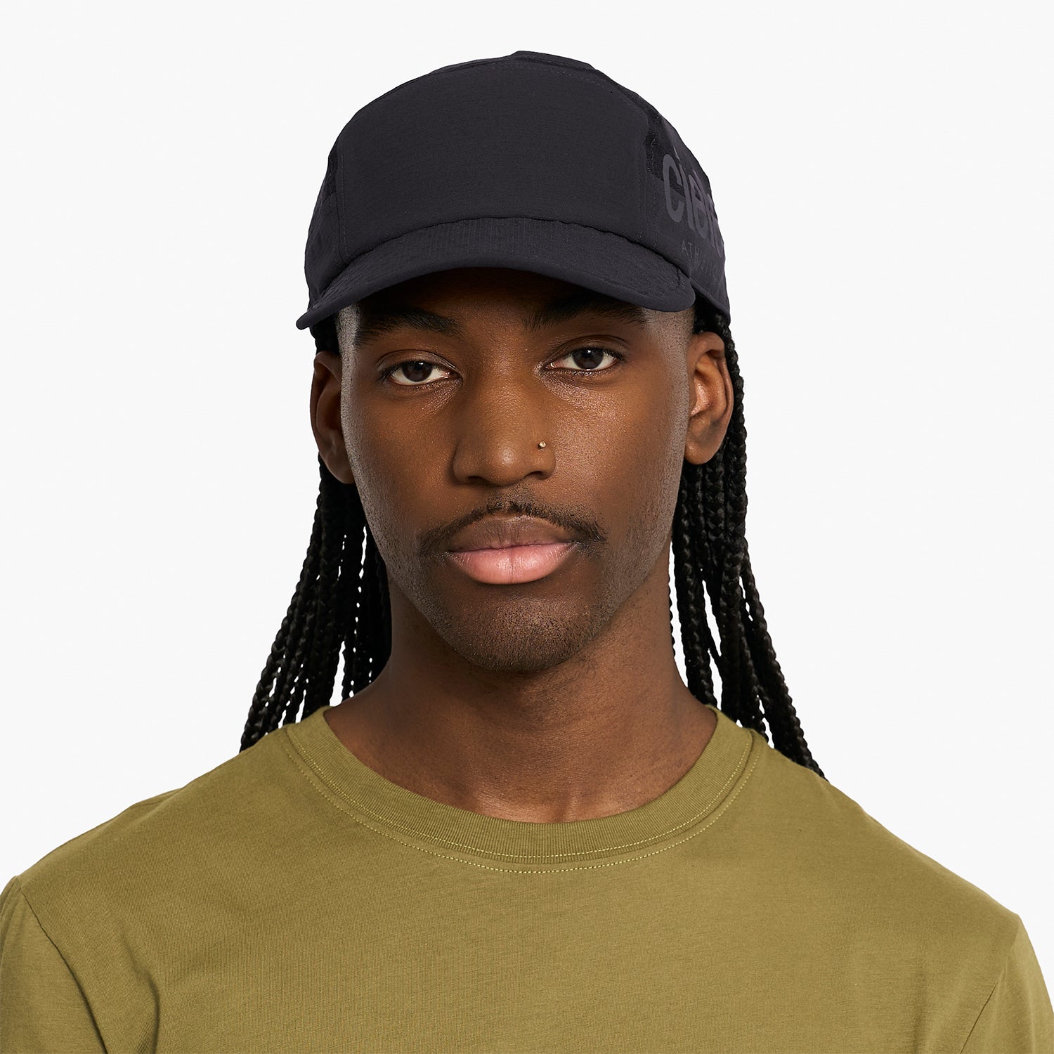 GOCap-Elite by Ciele in black, ultra-lightweight running cap with breathable mesh panels, designed for performance and focus in Canada