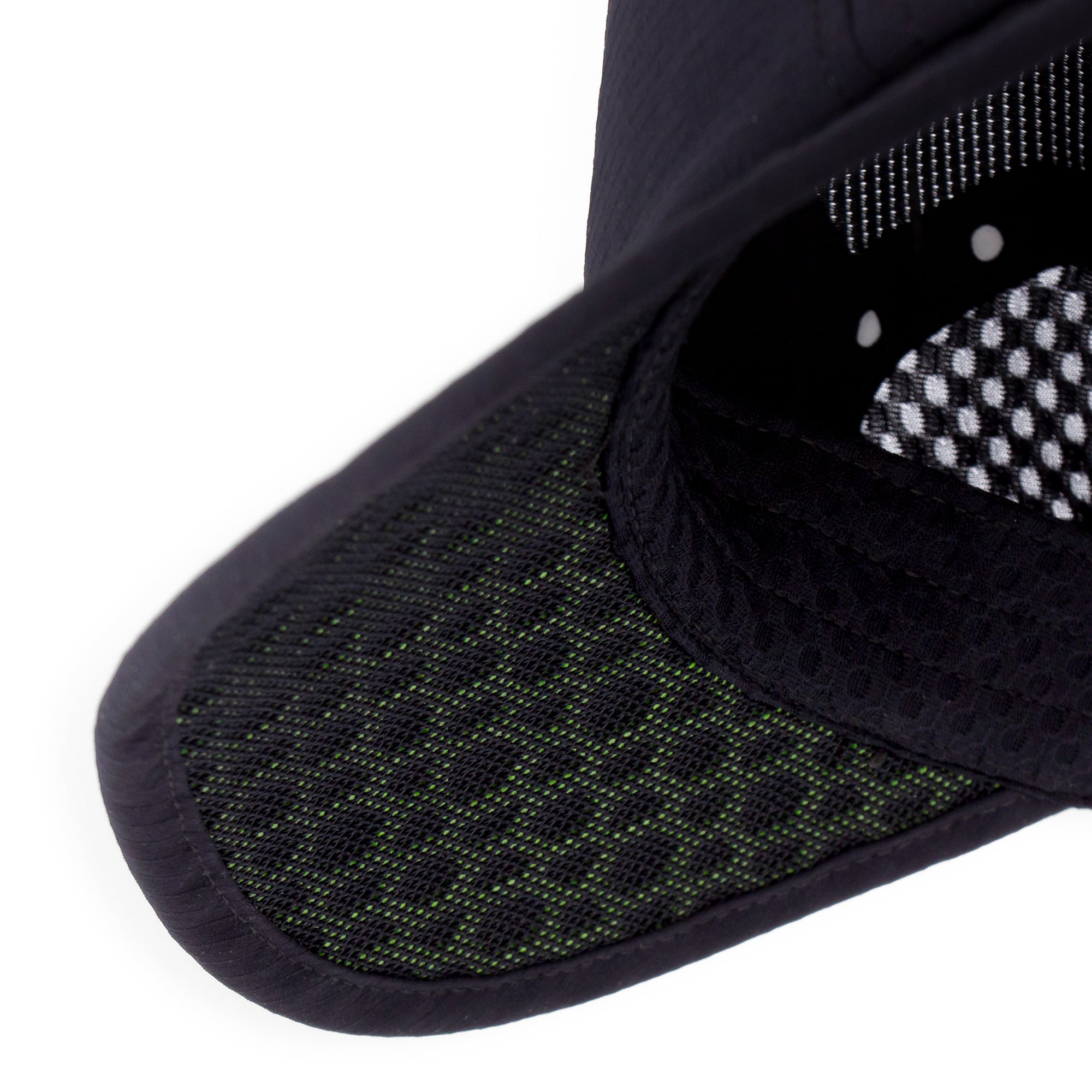 GOCap-Elite by Ciele in black with breathable mesh panels, ultra-lightweight running cap designed for performance and cooling during runs