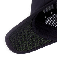 GOCap-Elite by Ciele in black with breathable mesh panels, ultra-lightweight running cap designed for performance and cooling during runs