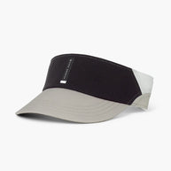FSTVisorSC - Comp - IconicVC by Ciele in black and grey with soft curved brim, quick adjust closure, Flexweave fabric for running and outdoor use