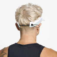 FSTVisorSC - Comp - IconicVC by Ciele in white with quick adjust closure, soft curved brim, lightweight visor for running and outdoor use