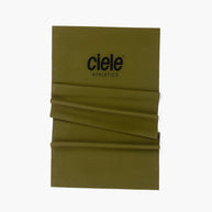 BFCollar-Athletics by Ciele in olive green seamless neck tube with COOLmatic PLUS recycled fabric, cooling, anti-odour, UPF protection for running
