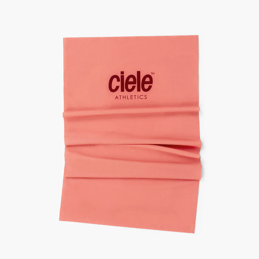 BFCollar-Athletics by Ciele in coral pink seamless neck tube with COOLmatic | PLUS™ fabric, cooling, anti-odour, UPF protection for running