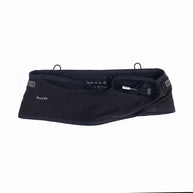 UL 1L Running Belt by Raide Research in black, lightweight hydration and nutrition storage ideal for road and trail running