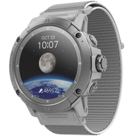VERTIX 2S GPS Adventure Watch by Coros in grey with dual-frequency GPS, 36-day battery, heart rate sensor, 10 ATM water resistance for adventure use