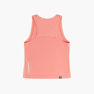 DLY Singlet - Women by Ciele in coral lightweight, breathable singlet designed for hot runs and outdoor performance in Canada