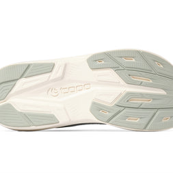 Outsole of the Topo Magnifly 6 women's road running shoe in Sage/Cream
