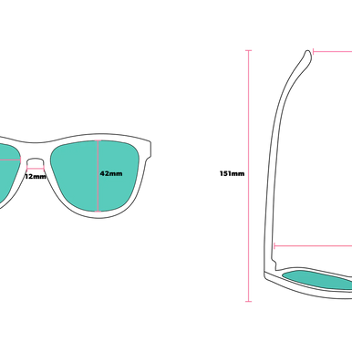 Three Parts Tee by Goodr in brown gradient with polarized high contrast lenses, ideal for golf and outdoor celebration use