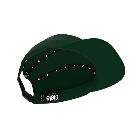 ALZCap - Athletics Small in dark green by Ciele, low profile fitted running cap with COOLmatic mesh for breathability and lightweight comfort