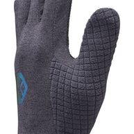 Deploy Gloves by Black Diamond in dark grey with textured grip, designed for running and outdoor training in cool weather conditions