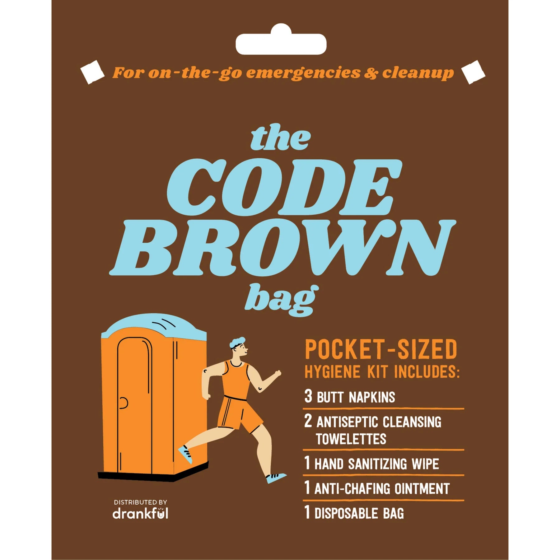 Butt Napkins The Code Brown Bag
