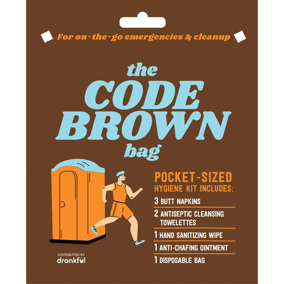 Butt Napkins The Code Brown Bag