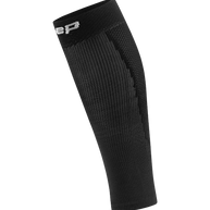 Core Run Calf Sleeve, 5.0 - Men by CEP Sports in black, compression calf sleeve for running with targeted zones and circular knit design