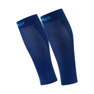 Core Run Calf Sleeve, 5.0 - Men by CEP Sports in navy blue, compression sleeves with precise zones for enhanced running performance
