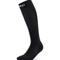 Core Run Socks Tall, 5.0 - Women by CEP Sports in black, tall compression socks for running with high activation and support