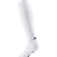 Core Run Socks Tall, 5.0 - Women by CEP Sports in white, high compression running socks for enhanced support and activation during runs