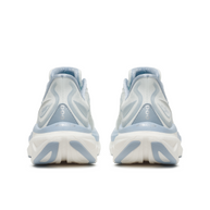 Back heel view of a pair of Saucony Endorphin Speed 6 women's shoes in Hue/Celestial