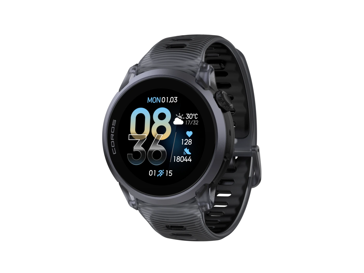 COROS PACE 4 GPS Sport Watch Aluminium - Silicone Band