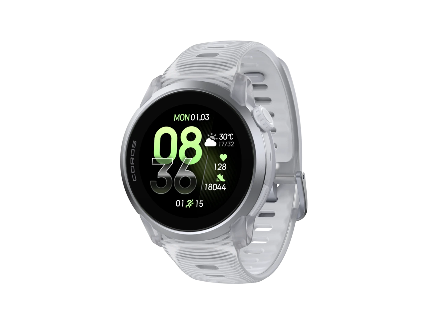 COROS PACE 4 GPS Sport Watch Aluminium - Silicone Band