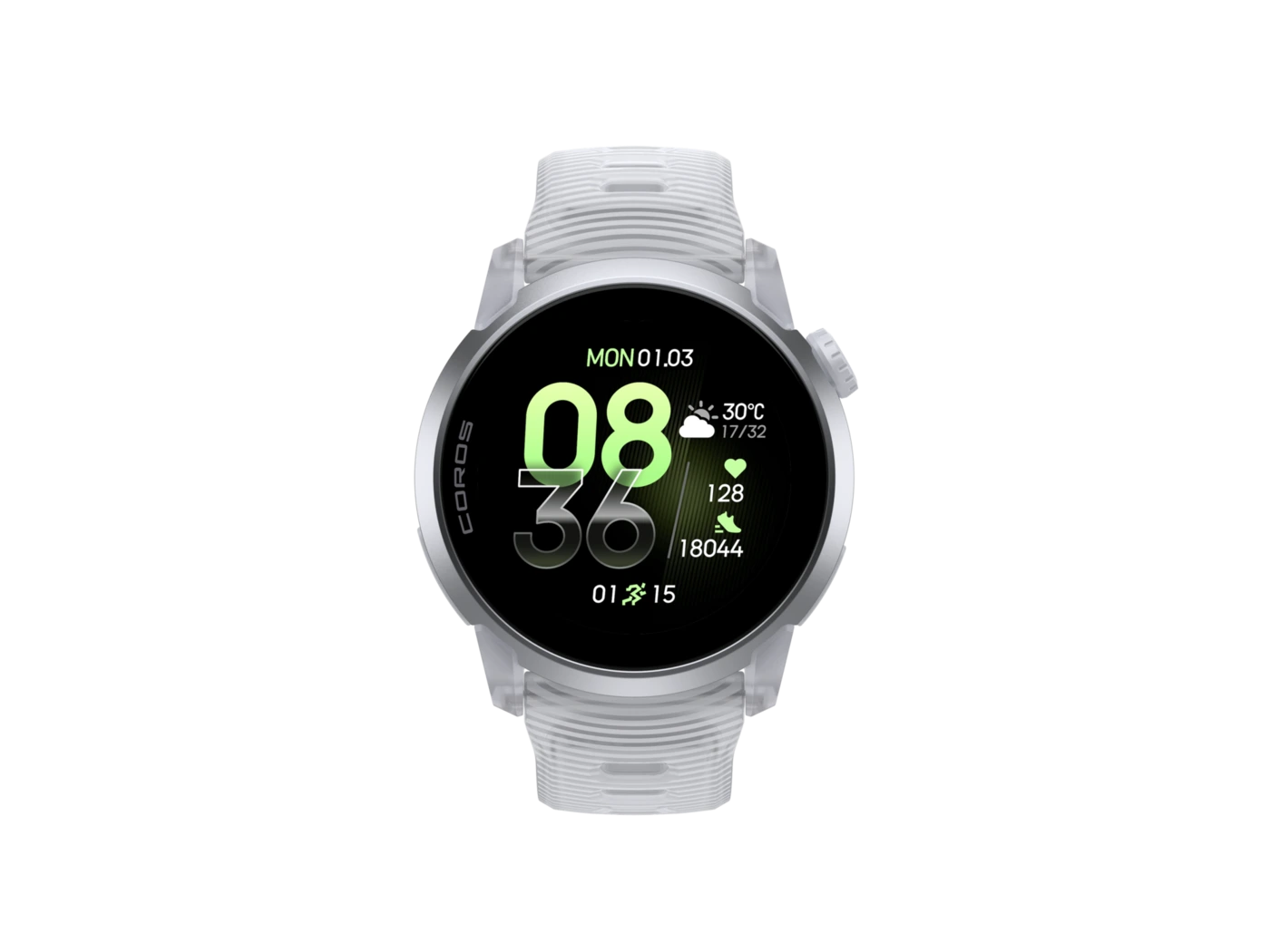 COROS PACE 4 GPS Sport Watch Aluminium - Silicone Band