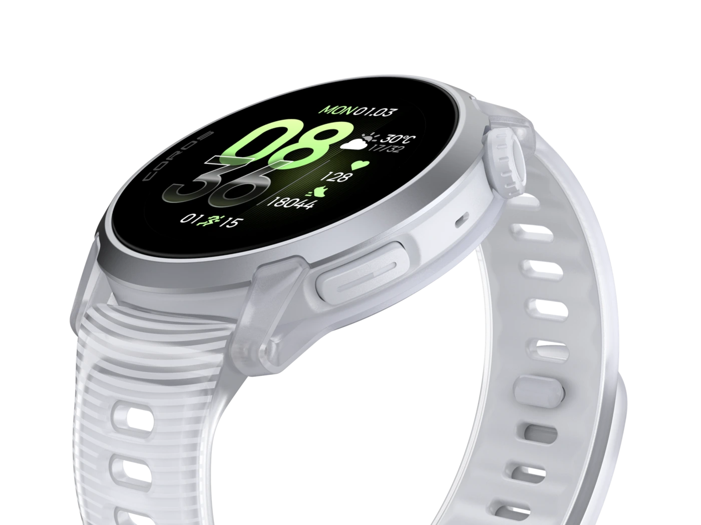 COROS PACE 4 GPS Sport Watch Aluminium - Silicone Band