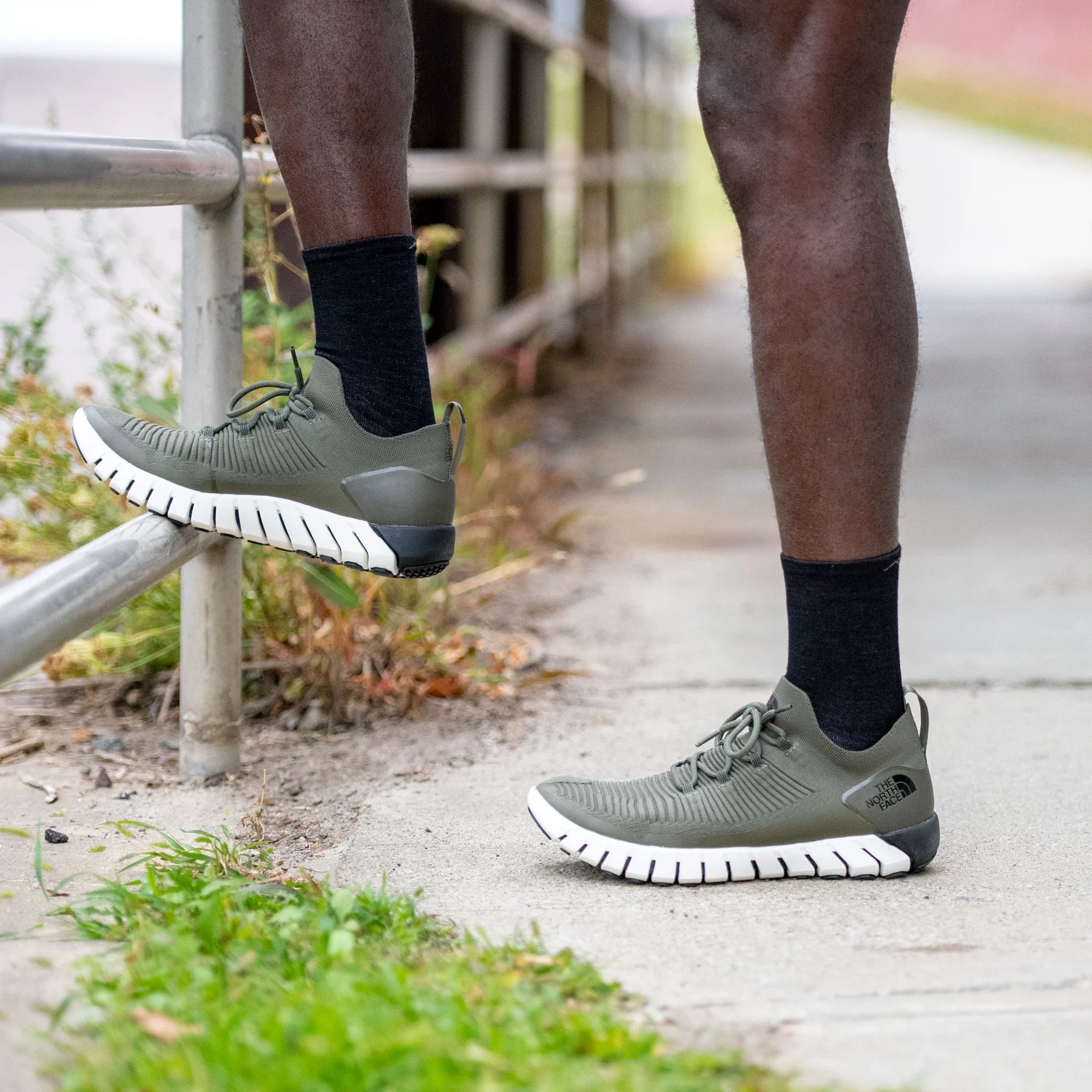 Run Micro Crew Ultra-Lightweight Running Sock - Men by Darn Tough in black, blister-proof fit for high mileage and vertical gain running
