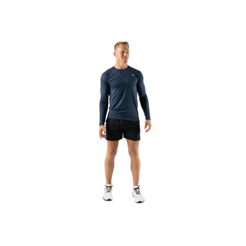 EZ Tee LS - Men by Rabbit in moonlight blue, lightweight soft long sleeve shirt ideal for training runs and active wear