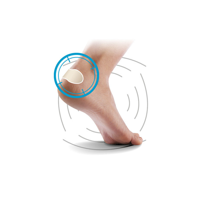 Foot Protectors by Sidas in beige with Silitene™ thin, lightweight hydration layer to prevent blisters on high-friction foot areas