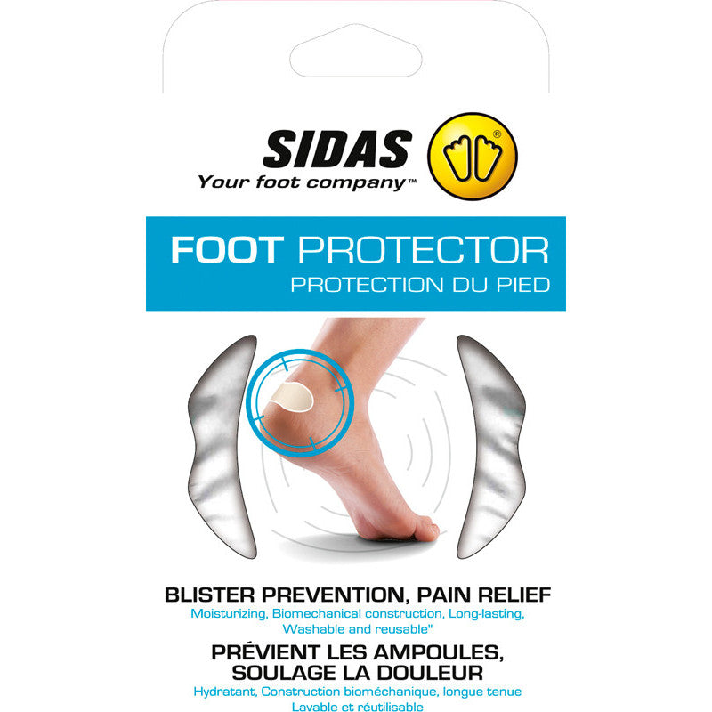 Foot Protectors by Sidas in beige with Silitene™ thin, light hydration layer for blister prevention and foot pain relief during running and outdoor use