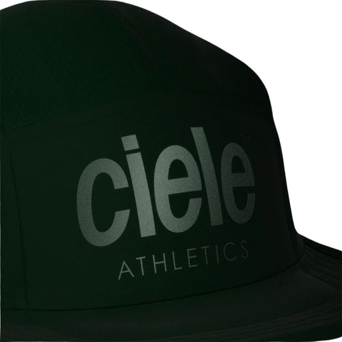 GOCap - Athletics by Ciele in black, lightweight running cap with breathable fabric, designed for runners at Canadian running stores